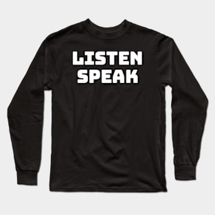 Echoes of Communication Long Sleeve T-Shirt